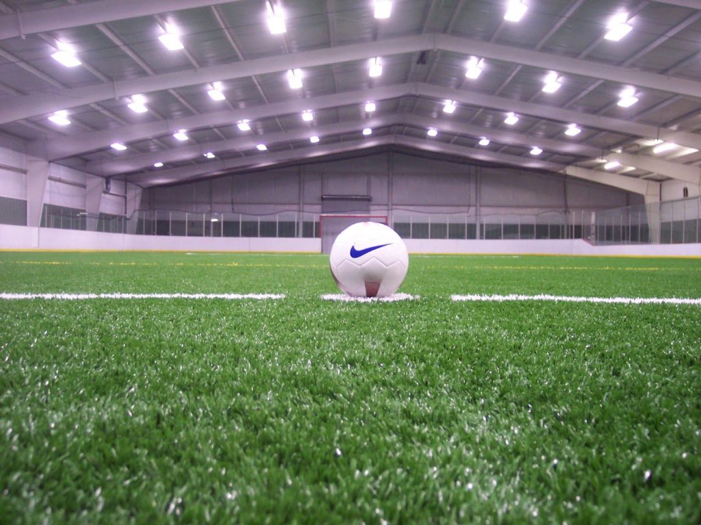 commercial indoor soccer field