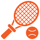 tennis equipment icon